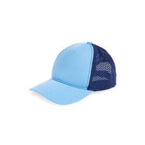 OPEN EDITColorblock Trucker Hat In Blue Combo